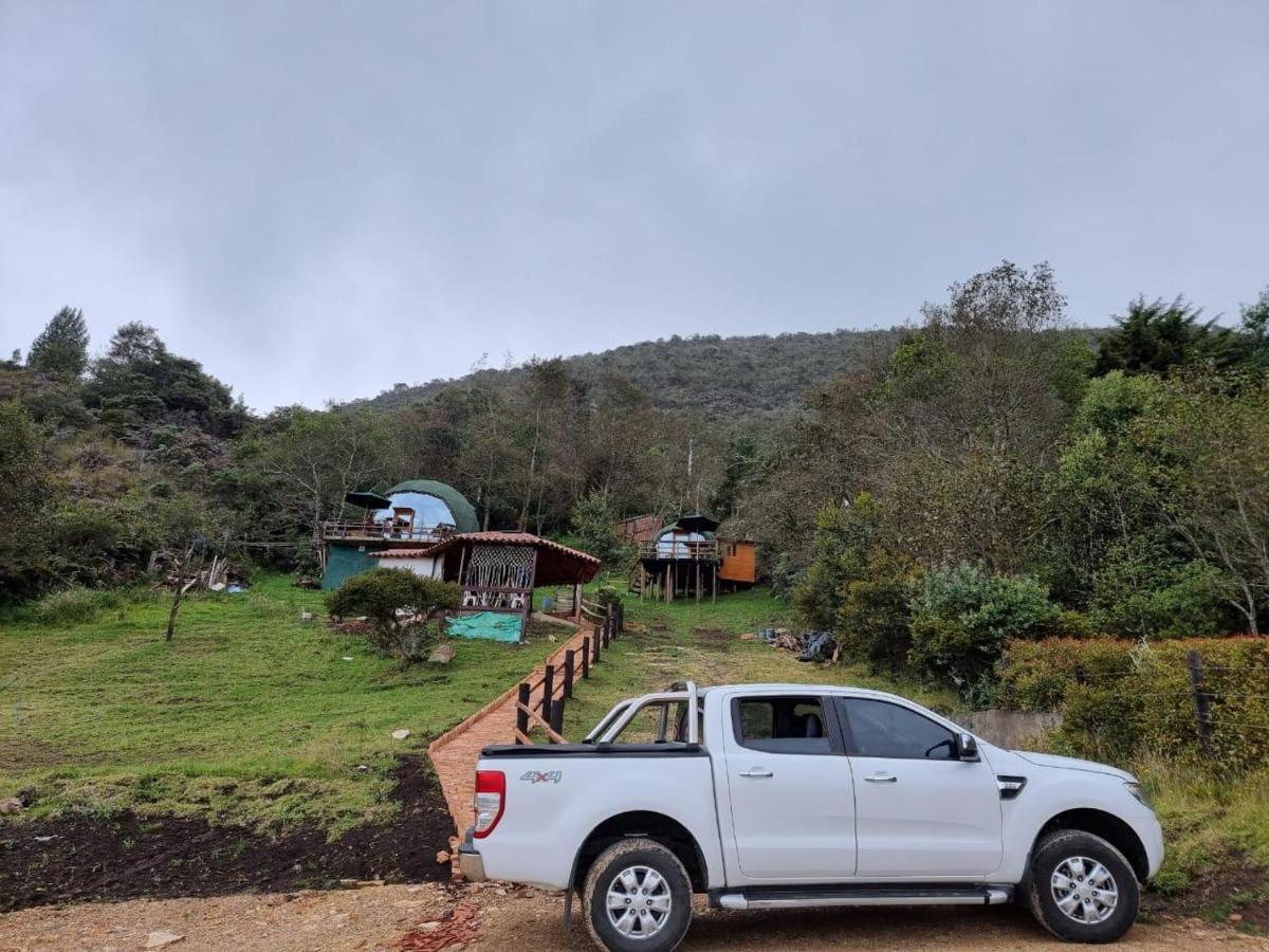 Glamping Sede Campestre Mirador De Pueblo Viejo 호텔 과타비타 외부 사진