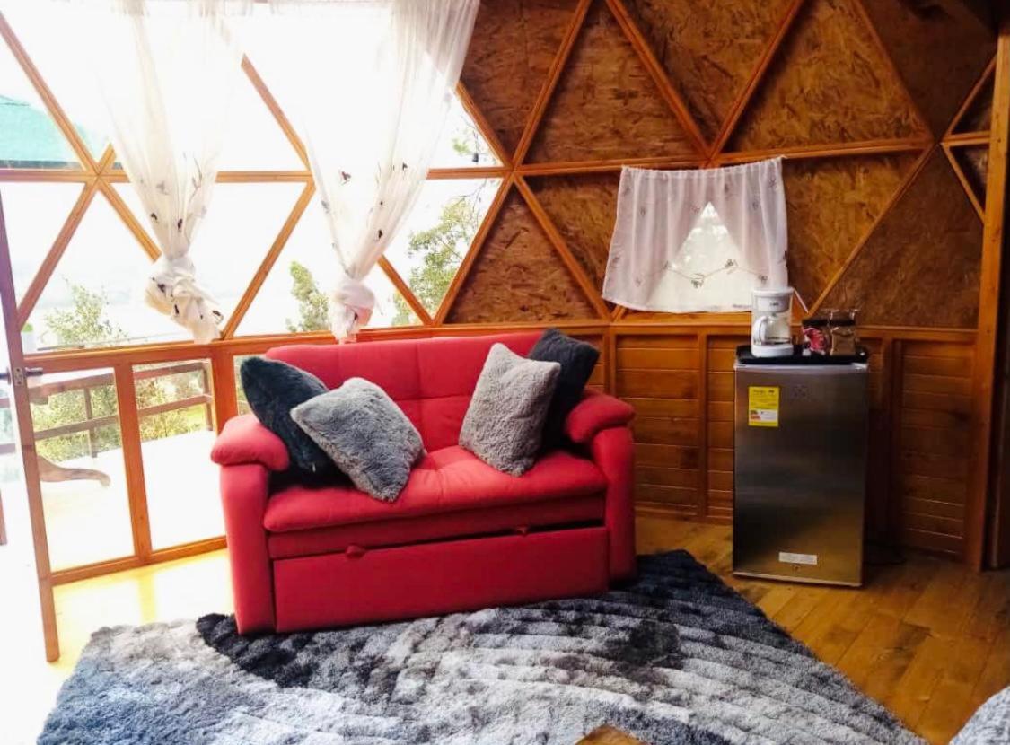Glamping Sede Campestre Mirador De Pueblo Viejo 호텔 과타비타 외부 사진
