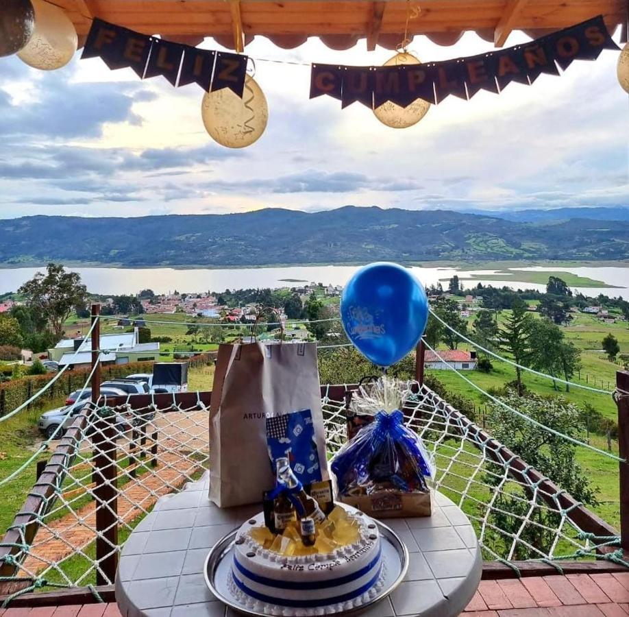 Glamping Sede Campestre Mirador De Pueblo Viejo 호텔 과타비타 외부 사진