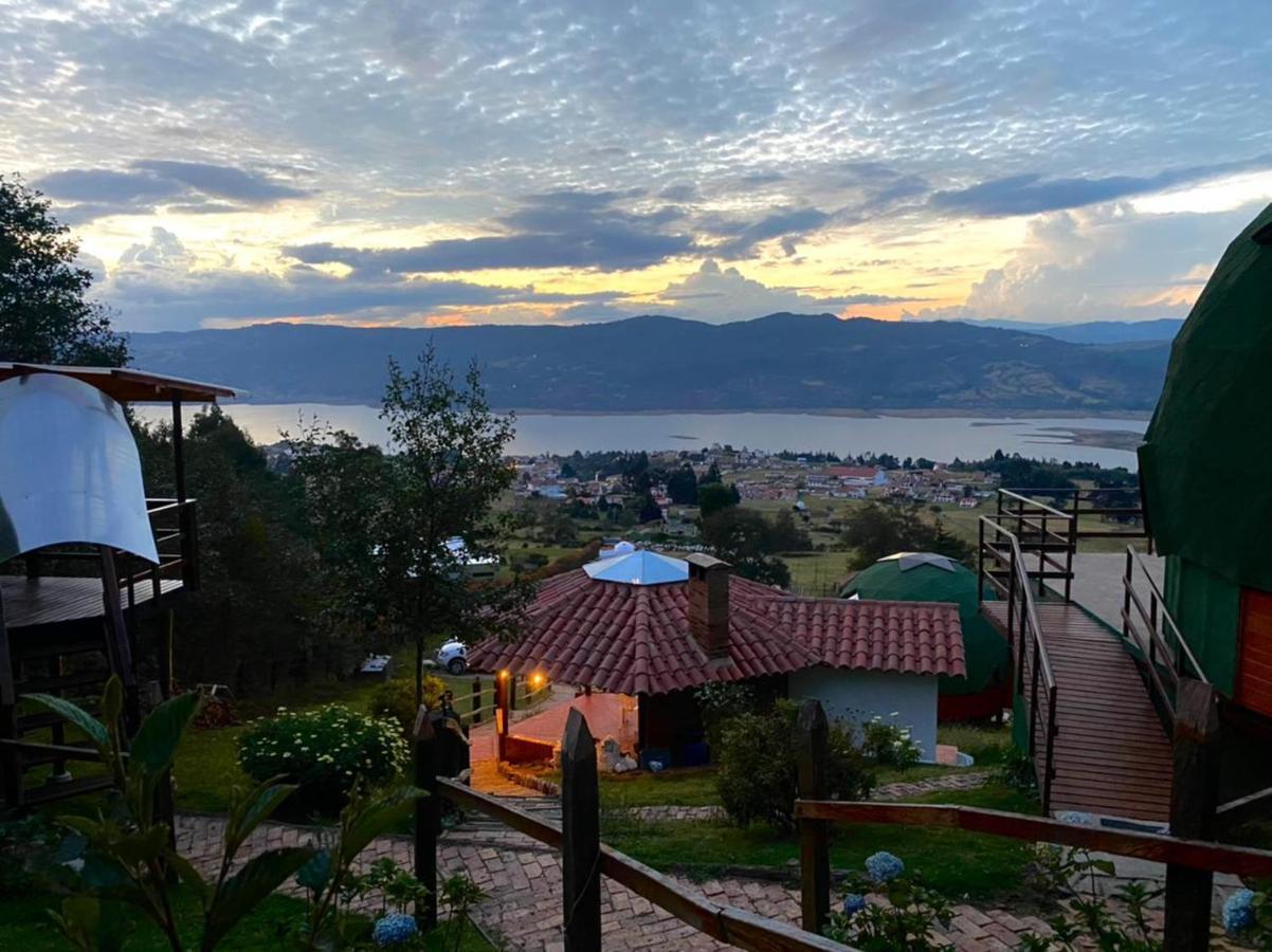 Glamping Sede Campestre Mirador De Pueblo Viejo 호텔 과타비타 외부 사진