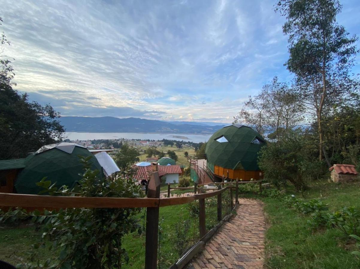 Glamping Sede Campestre Mirador De Pueblo Viejo 호텔 과타비타 외부 사진