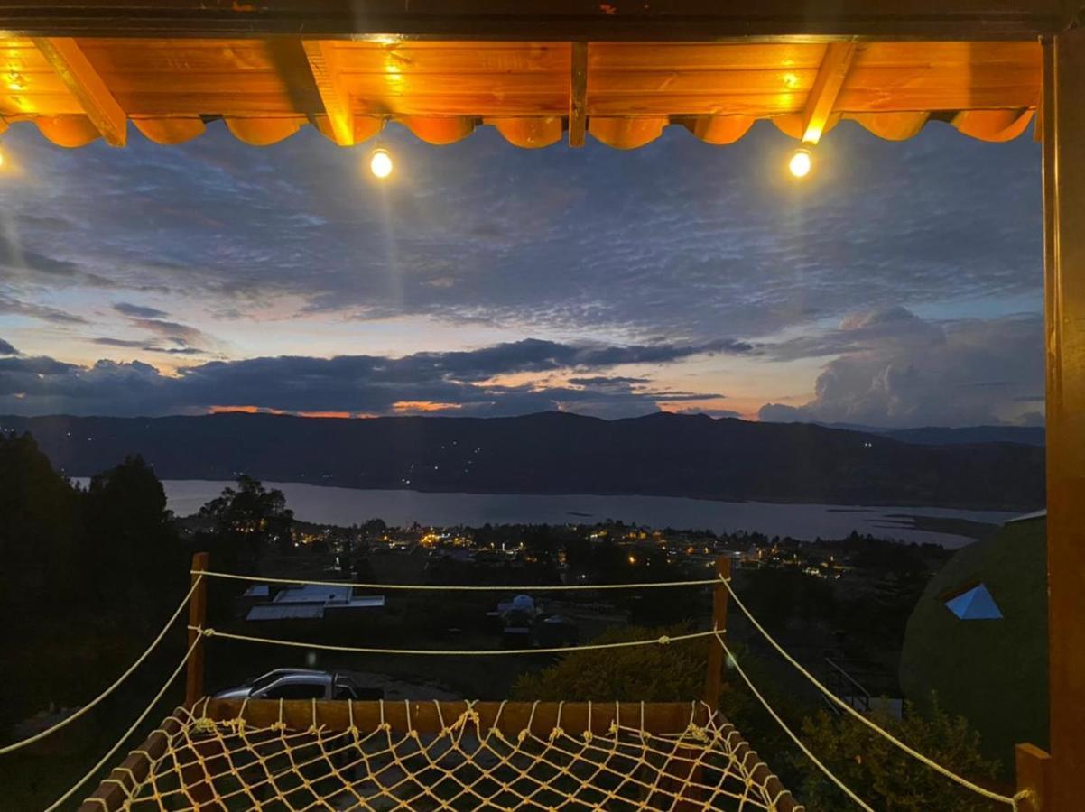 Glamping Sede Campestre Mirador De Pueblo Viejo 호텔 과타비타 외부 사진