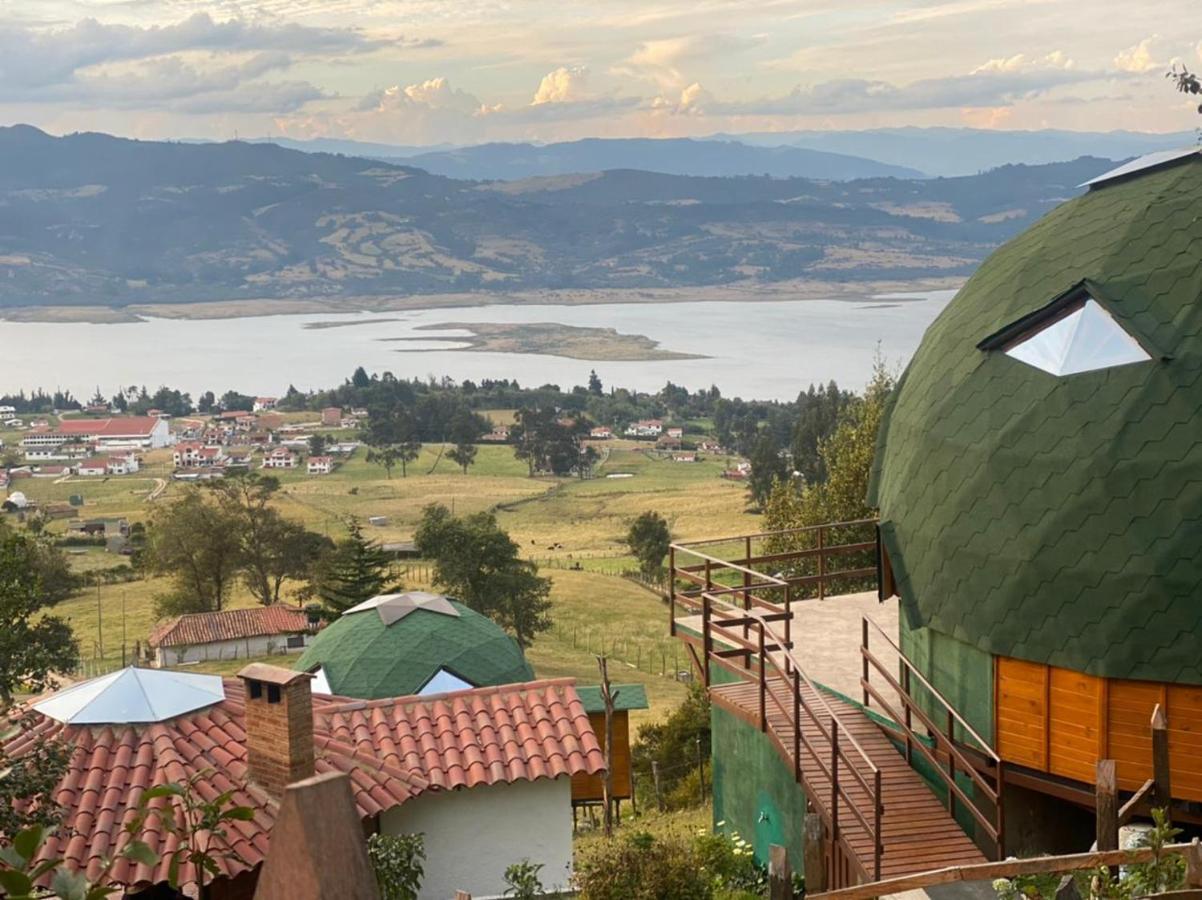 Glamping Sede Campestre Mirador De Pueblo Viejo 호텔 과타비타 외부 사진