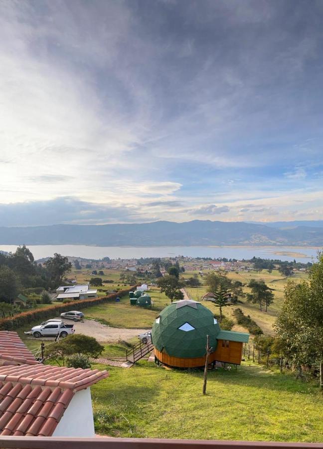 Glamping Sede Campestre Mirador De Pueblo Viejo 호텔 과타비타 외부 사진