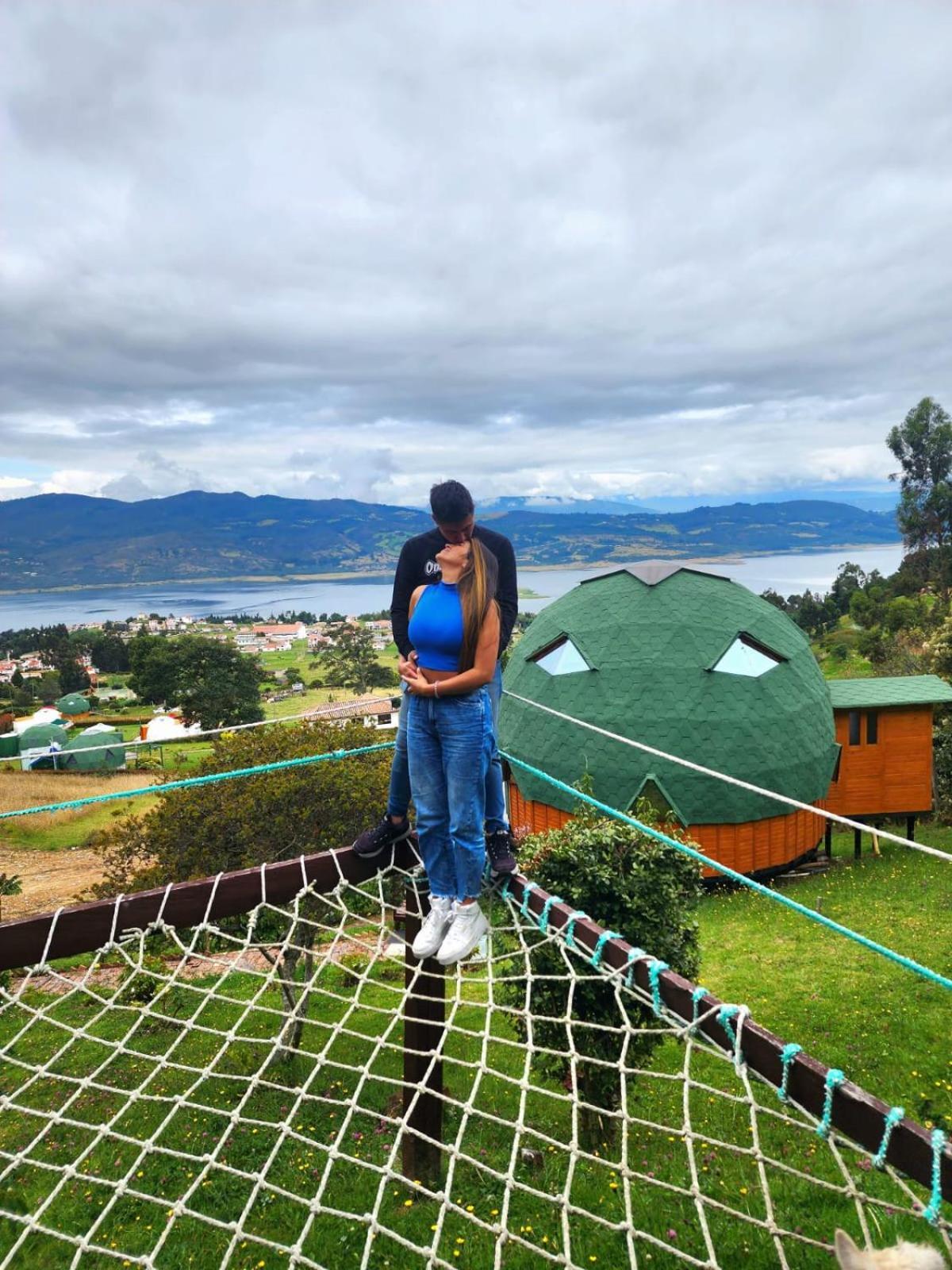 Glamping Sede Campestre Mirador De Pueblo Viejo 호텔 과타비타 외부 사진