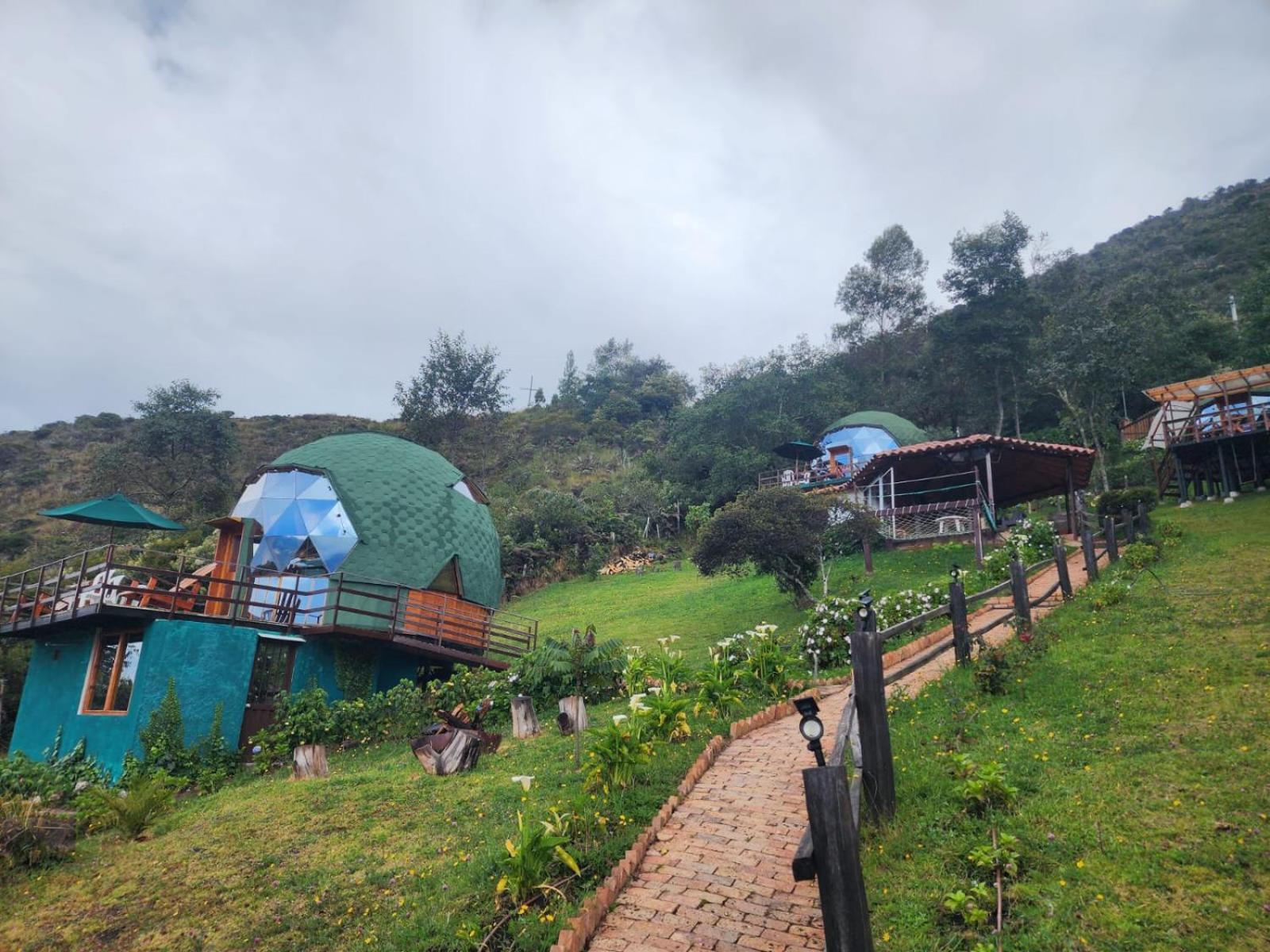 Glamping Sede Campestre Mirador De Pueblo Viejo 호텔 과타비타 외부 사진