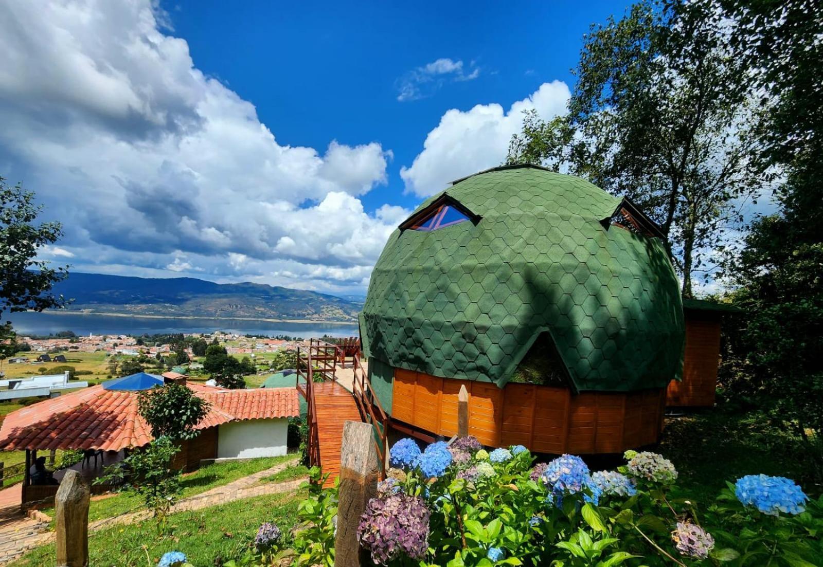 Glamping Sede Campestre Mirador De Pueblo Viejo 호텔 과타비타 외부 사진