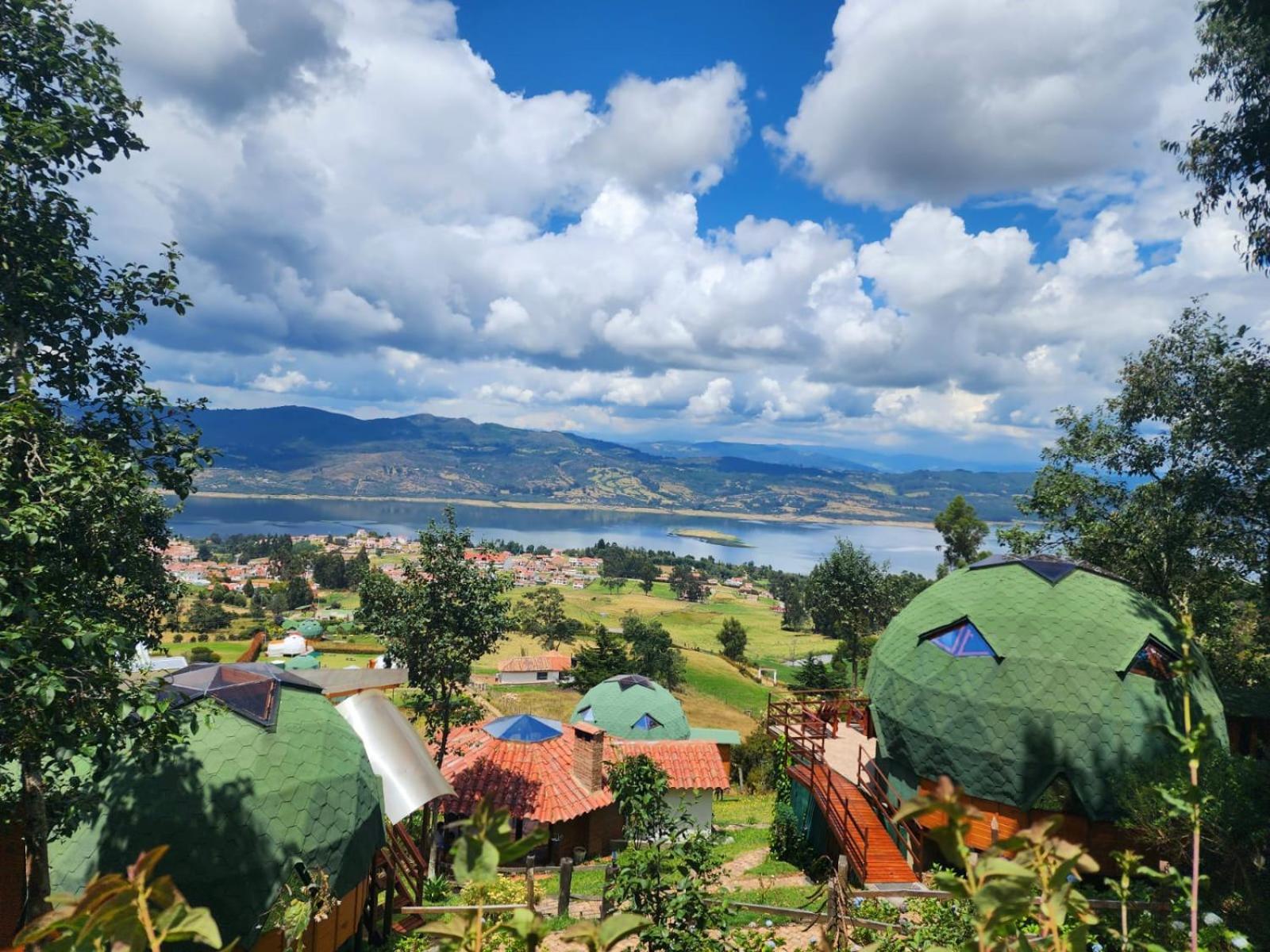 Glamping Sede Campestre Mirador De Pueblo Viejo 호텔 과타비타 외부 사진