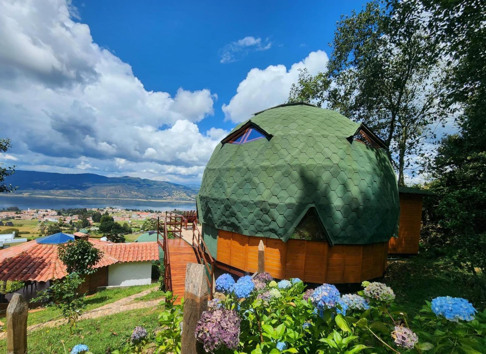 Glamping Sede Campestre Mirador De Pueblo Viejo 호텔 과타비타 외부 사진