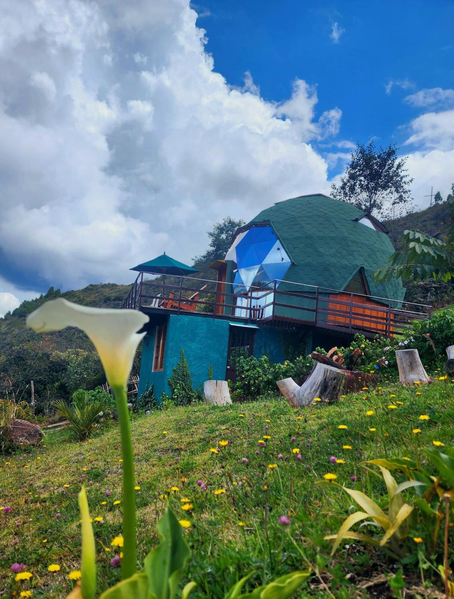 Glamping Sede Campestre Mirador De Pueblo Viejo 호텔 과타비타 외부 사진