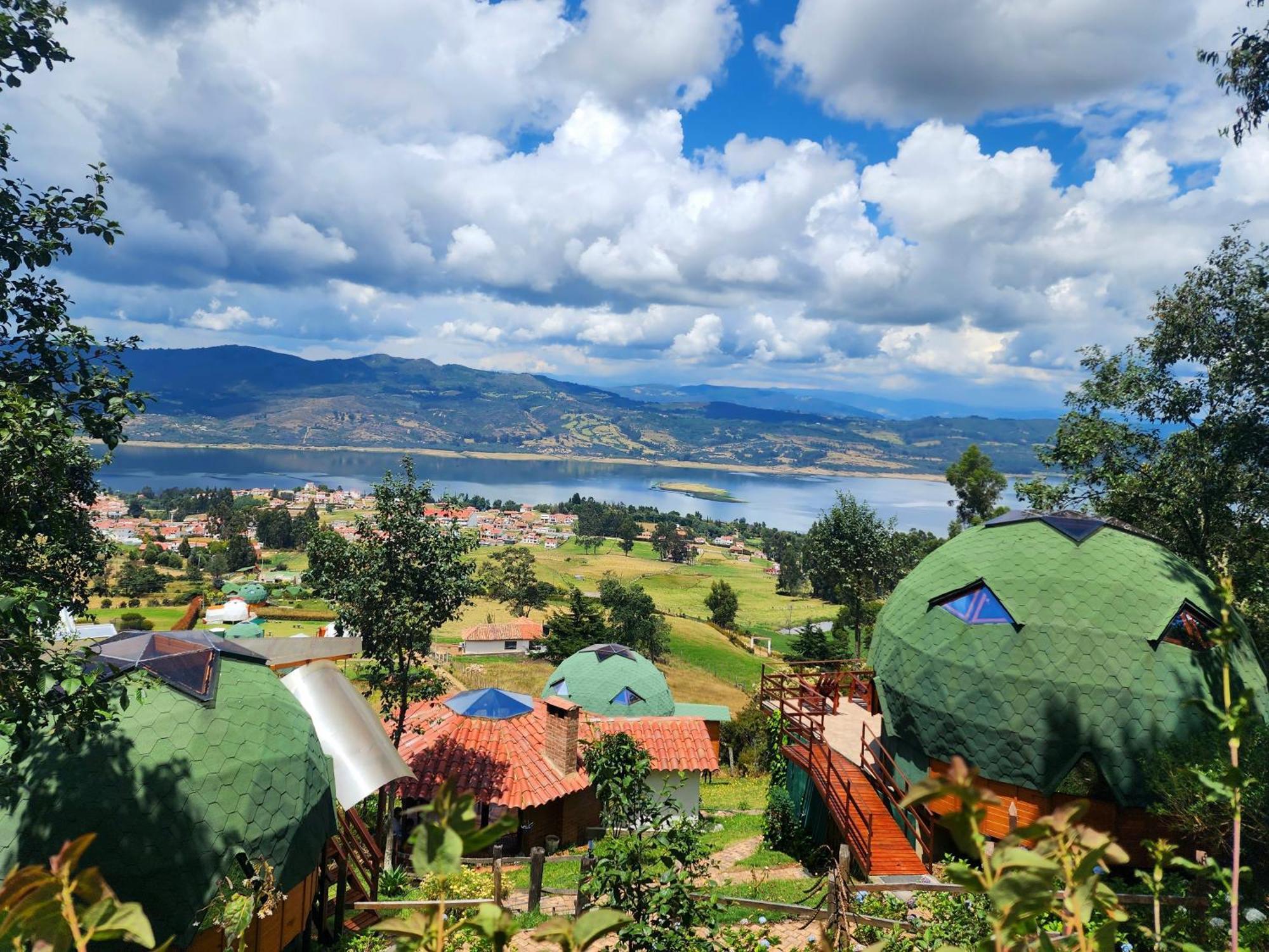 Glamping Sede Campestre Mirador De Pueblo Viejo 호텔 과타비타 외부 사진